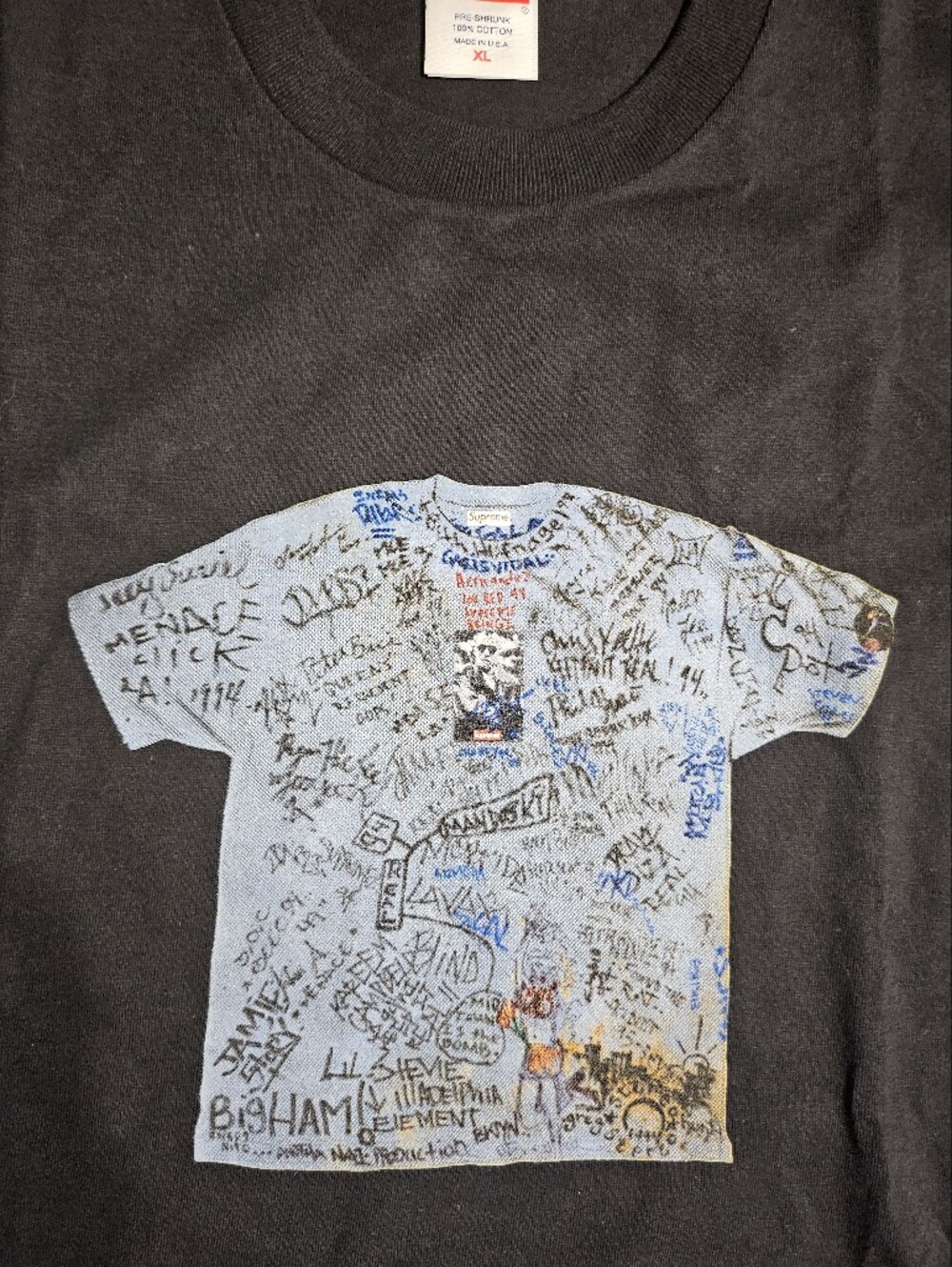 Supreme XL 'First Tee' Black